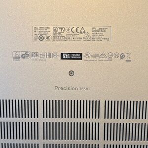 Dell Precision 3550 Laptop - Gray